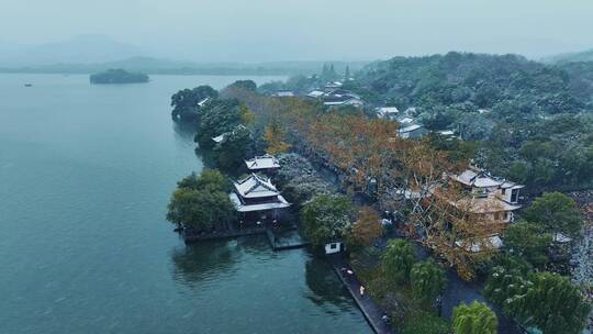 【4K航拍】2022杭州西湖湘湖雪景
