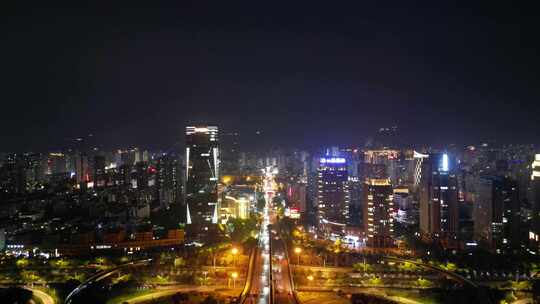 福建莆田东园东路夜景莆田夜景