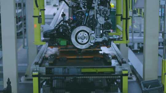 汽车工业工厂车间制造加工自动化