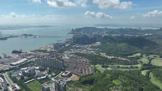 广州南沙湾港湾街道游艇会邮轮母港特大景