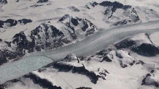 冰山融化 北极冰川视频素材模板下载