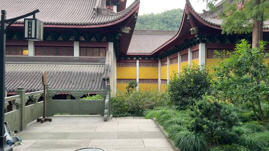 4k 佛教寺庙古建筑特写