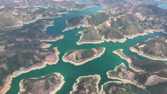 原创 贵州兴义万峰湖湿地航拍自然风光