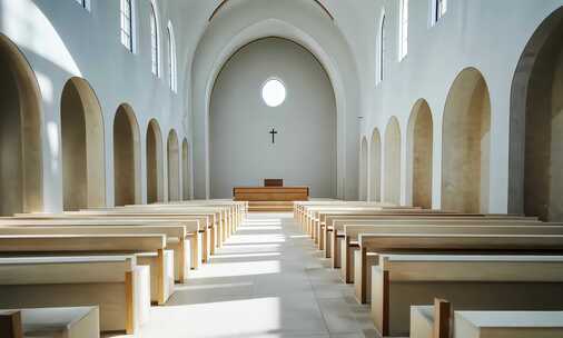 西式教堂 神圣婚礼场景素材