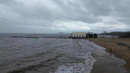 广西防城港市江山镇月亮湾附近沙滩