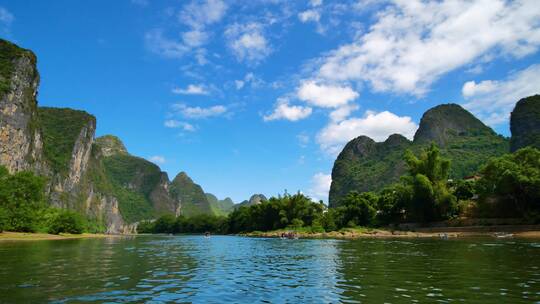 广西美景 桂林山水 漓江风光 漓江漂流