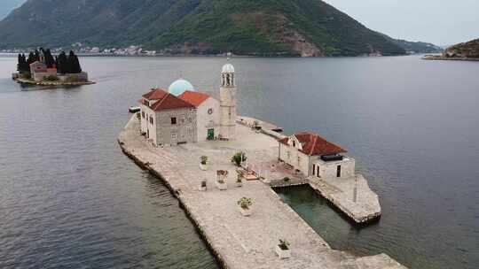 黑山，岛屿，科托尔海岸，Perast