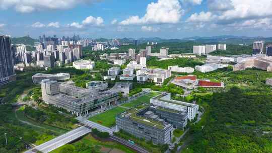 4K航拍深圳南方科技大学1