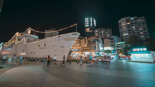 深圳_海上世界_夜景4K