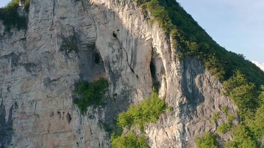 航拍山峰风光