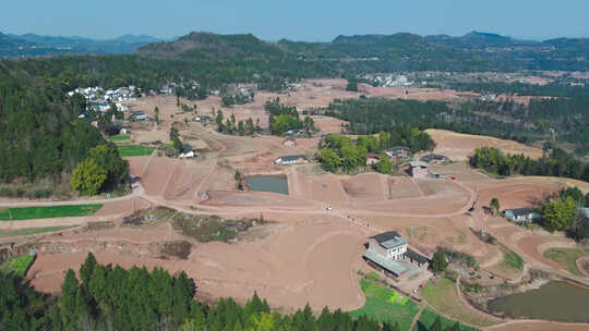 山野开荒农田建设