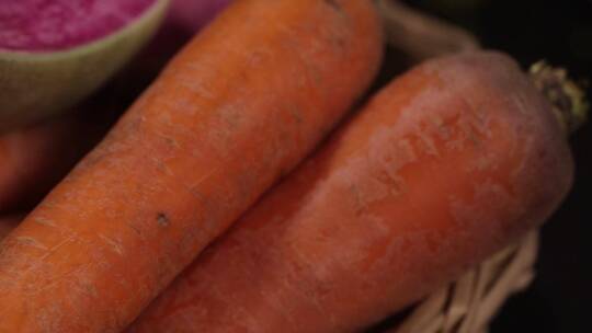 【镜头合集】胡萝卜水萝卜心里美各种萝卜
