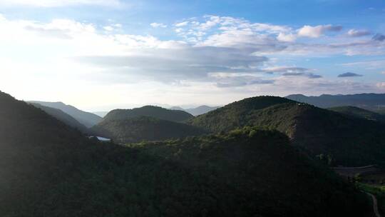 4K航拍乡村山川自然风光