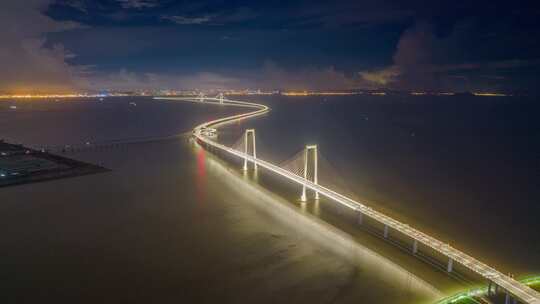 深中通道夜景