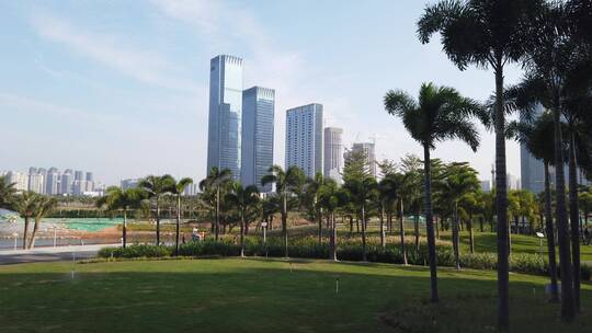 前海自贸区 深圳 深圳前海 粤港澳大湾区视频素材模板下载