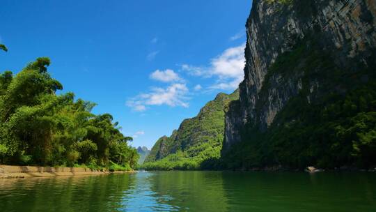 广西美景 桂林山水 漓江风光 漓江漂流