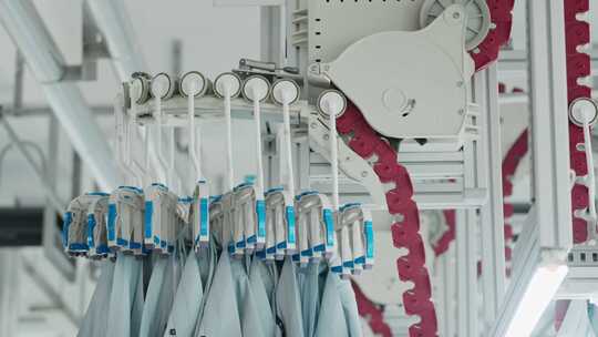 智能化服装工厂制衣厂流水线作业