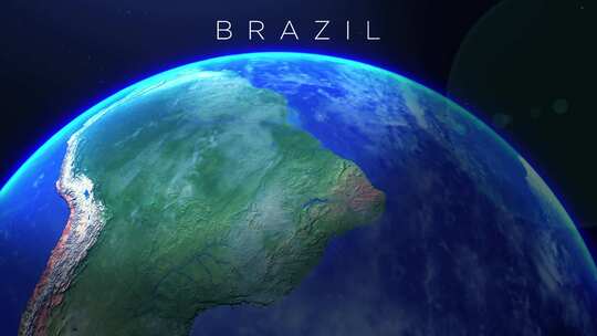 来自太空的巴西