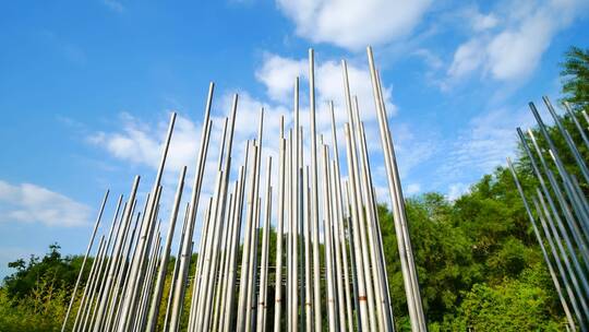 抽象城市雕塑钢管