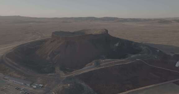 乌兰哈达火山航拍