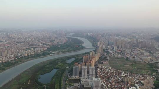 泉州大景360旋转看泉州市区