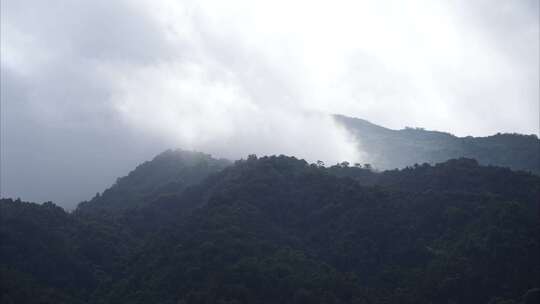 2023广东茂名高州大山蓝天白云延时