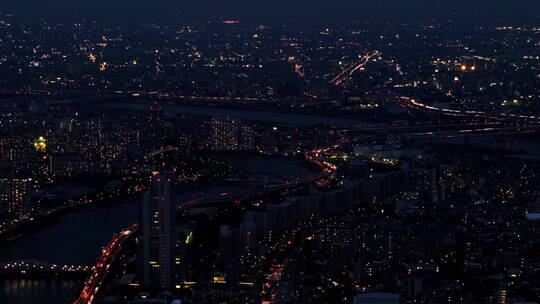 城市之夜视频素材模板下载