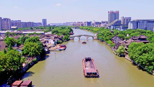 京杭大运河杭州拱宸桥