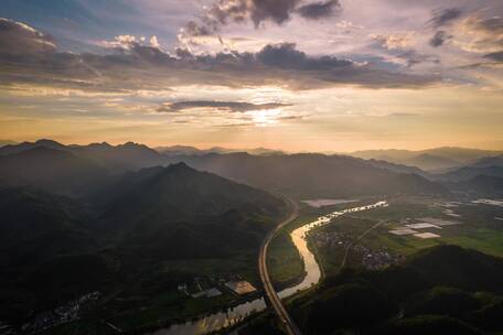 4k自然风光山地延时