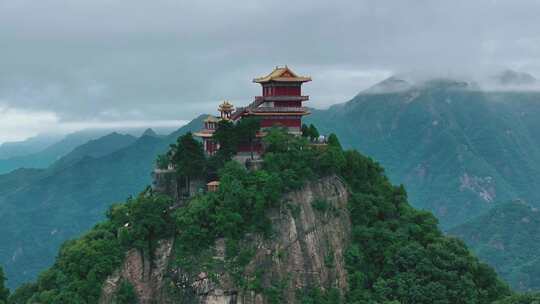 陕西 西安 南五台景区云海