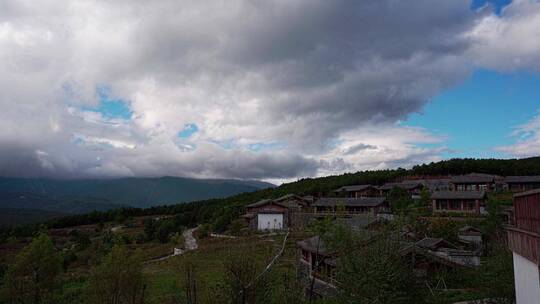 云南丽江金茂璞修雪山酒店视频素材模板下载