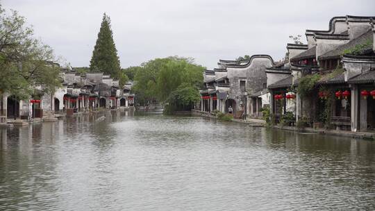 浙江湖州南浔古镇百间楼江南水乡