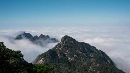 黄山云海延时