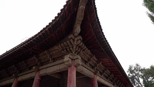 古色古香的寺院建筑