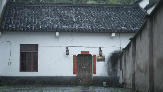 瑶里古镇雨后唯美景色