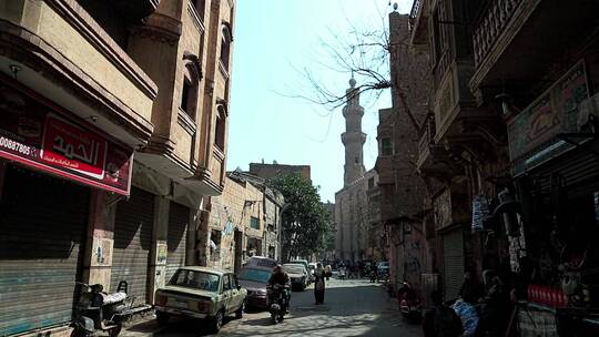 开罗城内的街道