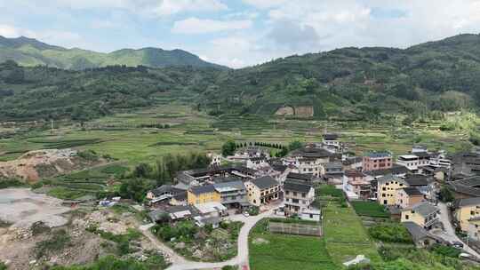 福建土楼(南靖)景区云水谣景区航拍