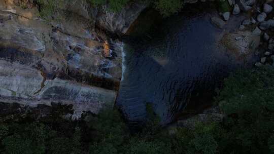 山水河流小溪水湖泊峡谷自然风光