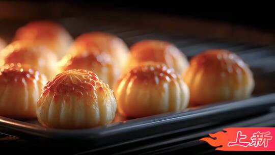 精致糕点月饼甜心诱惑味蕾绽放舌尖上的甜蜜