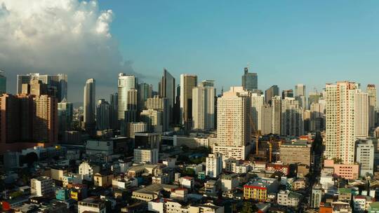 马尼拉市-菲律宾首都城市航拍