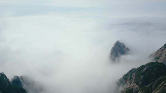 安徽黄山风景区风景视频素材