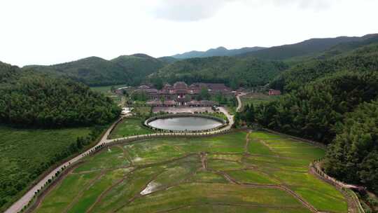 九江云居山真如禅寺航拍