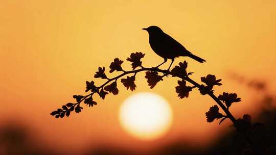 晨曦山间美景与森林雾气