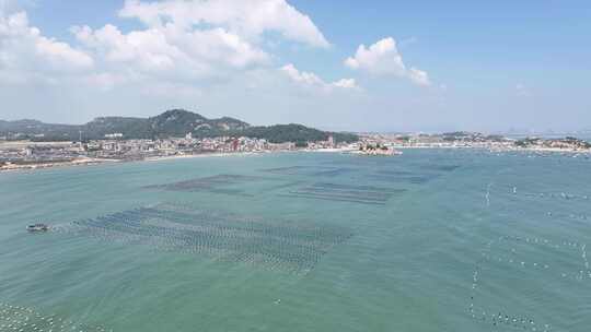 福建省漳州市漳浦县七星海景区航拍