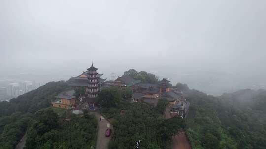 杭州湘湖先照寺航拍