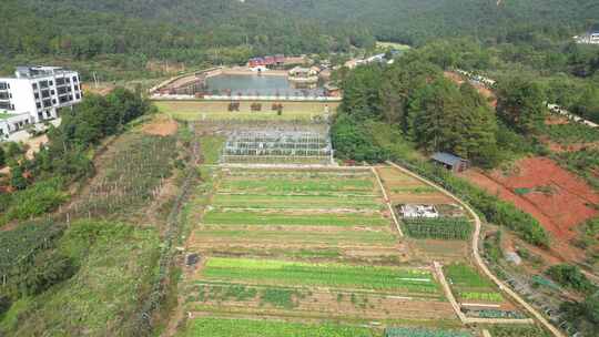 衡东风景枫仙岭景区航拍