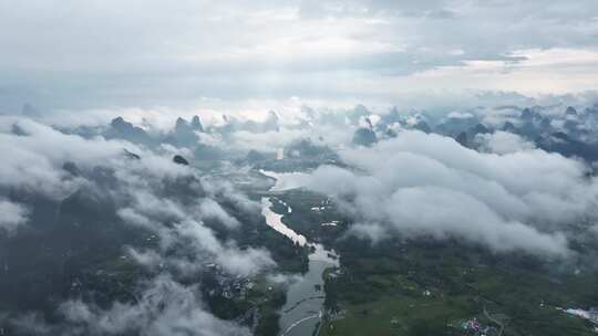 山水山峰山脉意境风景