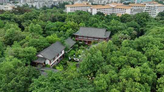 4K航拍-多分镜-桂林訾洲公园