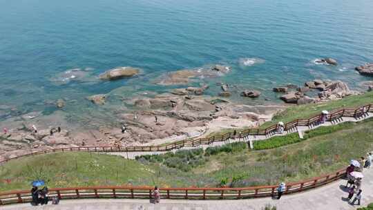 青岛夏天燕儿岛