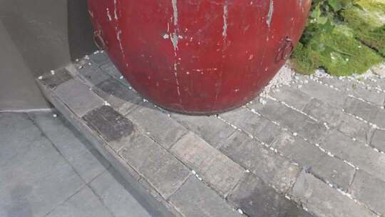 传统红鼓静物特写